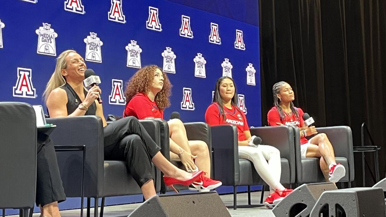 Rebuilt Arizona women's basketball squad expresses optimism at Big 12 media day